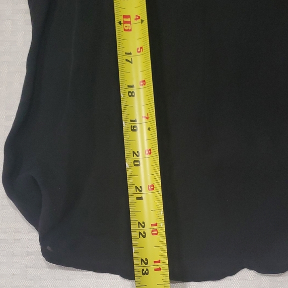 Venezia Sleek Black Silk  Shirt 14/16 - Picture 8 of 11